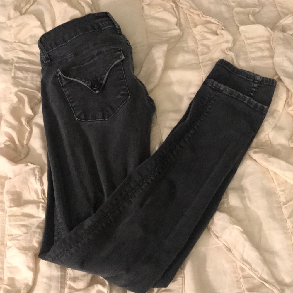 Hudson size 27 gray jeans